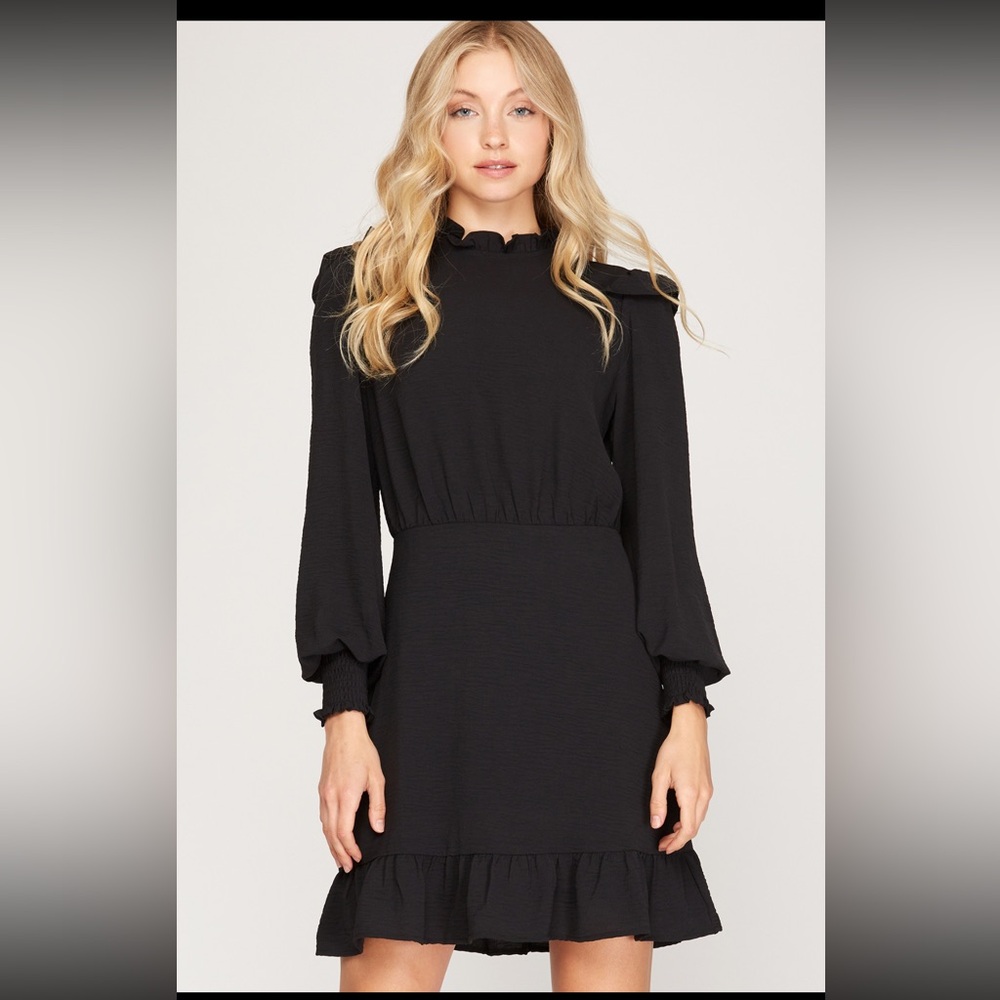 She + Sky black Dress